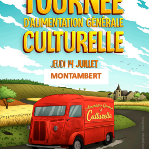 Camion d'alimentation culturelle 