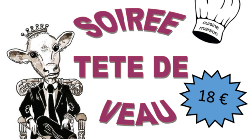 Dîner TETE DE VEAU 